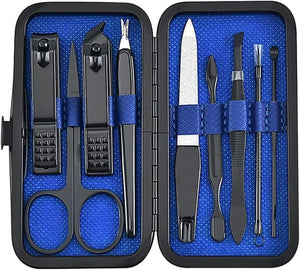 Manicure Set Professional Nail Clippers Kit Scissores Tweezer Ear Pick Multi-Function Daily Hand Foot Care Tools Set