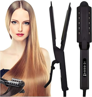 Ceramic Tourmaline Ion Hair Straightener 4-Speed Temperature Adjustment, Professional Heat Ceramic Press Comb for Hair, 30 Min Auto Shut-Off (1pcs Ceramic Tourmaline Ion Hair Straightener)