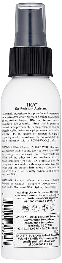 TRA The Original Resistant Assistant 4 oz | Apply To Hairline Prior To Hair Color To Pre-Soften Grey Hair And Resistant | Guarenteed Full Color Coverage | Trusted By Salons For 30 Years