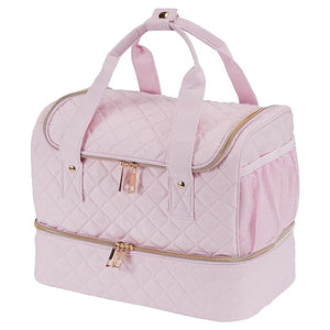 Nail Polish Organizer Case Fits Nail Lamp and 40 BottlesNail Organizers and Storage for Nail Tech TravelPretty Nail Polish Storage Bag Fits Nail Kit &amp Manicure Tools (Patented)