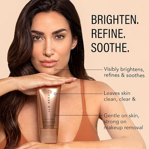 JLO BEAUTY Gel Cream Face Wash Daily Facial Cleanser &amp Makeup Remover Hydrating Sulfate Free Skin Care Formula with Antioxidants Gentle Face Cleanser For Women That Hit Single 5 Oz