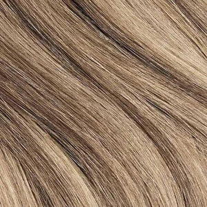 Luxy 100% Remy Human Hair Extensions for Thin Hair Thinning Hair Fill-Ins ? 6 Seamless Wefts Multi-Dimensional Color Blend - Natural-Looking Volume &amp Coverage 50 grams 12 Dimensional Natural Blon