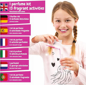 Science4you Super Perfume Making Kit for Kids 8+ Years Old - Make Your Own Perfumes for Girls + 13 DIY Crafts for Kids Toys Games and Gifts for Girls Age 8 9 10 11 12+
