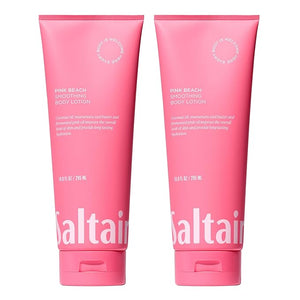 Saltair Body Lotion - 2 Pack Moisturizing Lotion For Dry Skin. Pink Beach Scented Hydrating Body Cream with Nourishing Moisturizer Formula. Skin Care for Women and Men. 2x 10oz Tubes