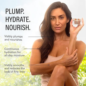 JLO BEAUTY Hydrating Face Moisturizer Cream Hyaluronic Acid &amp Peptide Infused Skin Care Moisturizer Face Cream for Women Day &amp Night Formula to Visibly Smooth Fine Lines That Blockbuster