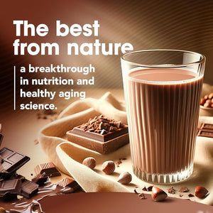 Prolon Intermittent Fasting Drink Mix | Fasting Shake for Intermittent Fasting | Vitamins Fiber Plant Based Protein Superfoods | Keto Vegan Gluten Free Dairy Free | Chocolate 12 Packets