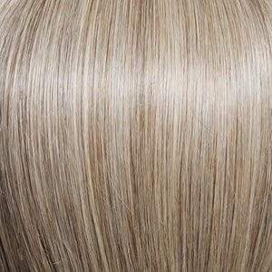 Gabor Under Cover Halo Hair Piece Designed to Wear Under Your Hat, Shoulder Length Straight Hairpiece With Detachable Bangs, GF119 Silver And Smoke