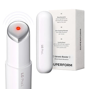 Superform Galvanic Booster Mystic White 1min booster for ageless skin anti-aging and firming pocket booster Korean skincare glow on the go Serum booster device Gift Stocking Stuffers