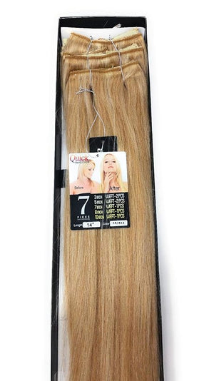 LORD &amp CLIFF SEVEN PIECE STRAIGHT REMY HAIR CLIP IN EXTENSION 20 #16/613