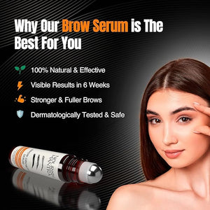 Nourish Mantra Eyebrow Growth Serum Boost Regrowth for Longer Thicker Fuller-Looking Brows Effective Enhancing Formula with RedensylBiotin &amp Peptides 10 ml