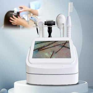Professional scalp detector 5-in-1 70X-200X lens for deep analysis of scalp and hair follicles universal hair health analyzer for home salons