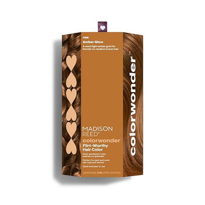 Madison Reed colorwonder Demi-Permanent Hair Color Effortless At-Home Hair Dye Ammonia-Free Cruelty-Free Amber Glow (Warm Lighter Amber) Pack of 1