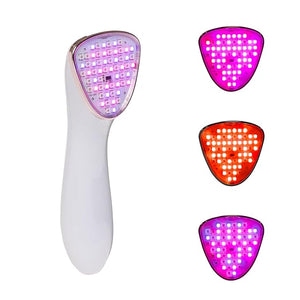 reVive Light Therapy Lux Collection Clinical Device for Aging and Acne Red Infrared &amp Blue Light Therapy Products for Wrinkles Fine Lines and Breakouts Triangular Head At-Home Acne Tools