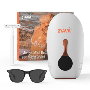 Mini Pro IPL Hair Removal Device for Women &amp Men with Painless Ice-Cooling Tech Auto &amp Manual Modes 5 Intensity Levels for Face Legs Armpits Hands &amp Bikini Line Hair Laser Removal