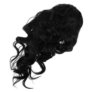 Long Curly Wavy Wig with Comfortable Headband for Women Elegant Hair Extension Hat Natural Look Synthetic Hairpiece for Daily Wear Parties Weddings Stylish All-season Accessory