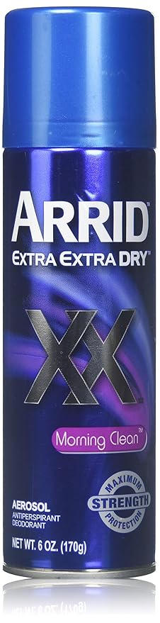 ARRID XX Anti-Perspirant Deodorant Spray Morning Clean 6 oz (Pack of 6)