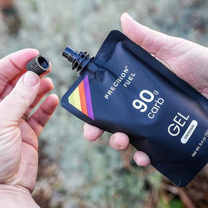 Precision Fuel PF90 Energy Gels - Mild Flavour Running Gels for Endurance Athletes 90g Carbohydrate Easy-to-Digest Perfect for Running &amp Long-Duration Sports 153g (Pack of 10)