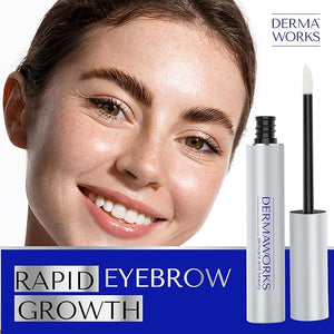 ADVANCED EYEBROW GROWTH SERUM ? Eyebrow Serum to Grow Brows - Rapid Brow Growth Treatment - Brow Conditioner &amp Thickener - Suero para Cejas Crecimiento - Crecimiento de Cejas by DERMAWORKS