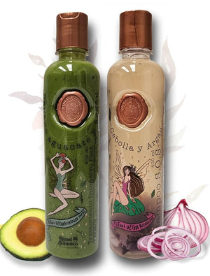 Ritual Botanico Ultra Reparador S.O.S Shampoo con Cebolla y Arg?n | Tratamiento Intensivo Plex con Banano Aguacate - Kit Colombiano
