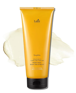 La¡¯dor perfumed hair treatment for damaged bleached &amp permed hair ? anti-frizz deep nourishing &amp hydrating hair mask ? non-oily moisturizing glossy &amp silky finish 01 La Pitta 5 fl oz Kor