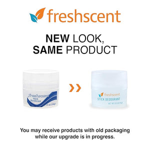 (144 Pack) Freshscent 0.5 oz. Stick Deodorant Travel Size Alcohol Free light fragrance bulk packed and perfect for donations.