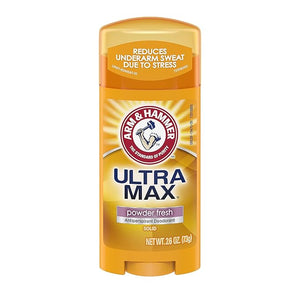 Arm &amp; Hammer Ultramax Deodorant &amp; Antiperspirant - Powder Fresh, 2.60 oz (Pack of 8)