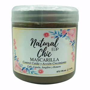 Natural Chic Anti Hair Loss Mask - Organic Anti-Thinning Mask for Men and Women - Paraben and Sulfate Free (16 oz)