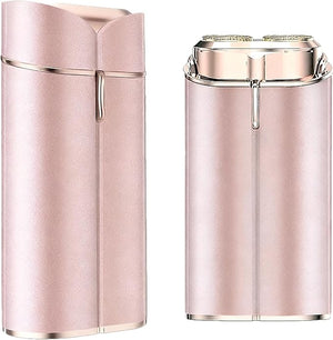 Facial Hair Removal for Women Portable Painless Lady Shaver with Built-in LED Wet/Dry Electric Razor Hair Remover Device for Face/Lips/Peach/Fuzz