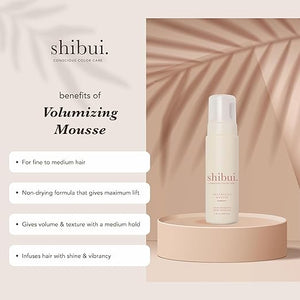 SHIBUI Volumizing Mousse Weightless Lift &amp Color Protection for Fine to Medium Hair Vegan &amp Sulfate-Free 7 Fl Oz