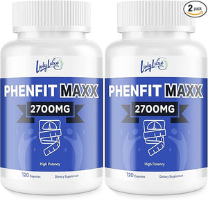 PhenFit-Maxx Weight Loss Supplement - Appetite Suppressant and Diet Pills - Metabolism Booster with CLA L-Carnitine Weight Loss Supplements for Women and Men (240 Capsules)