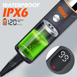 DSP¢ç Beard Trimmer Rechargeable Body Grooming Sets Facial Hair Shaver for Nose Ear Public Hair Cutting Machine IPX7 Waterproof