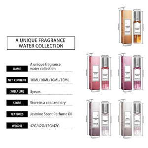 Portable Roll-On Fragrance Water Series - Long-Lasting Exquisite And Refreshing Scent For On-the-Go(3PCS)