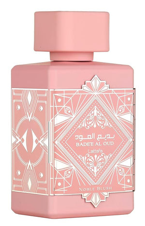 Lattafa Bade'e Al Oud Noble Blush for Unisex Eau de parfum Spray 3.4 Ounce / 100 Ml