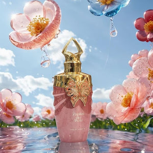 Paris Corner | Papillons Des Vents Eau de Parfum ? 3.4 Fl Oz | Feminine Floral Gourmand with Mandarin Vanilla Orchid Orange Blossom Tonka Bean | Elegant Long-Lasting Fragrance