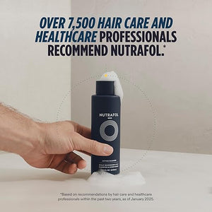 Nutrafol Men¡¯s Shampoo and Conditioner 2-in-1, Cleanses, Hydrates, Unclogs Pores, Improves Hair Volume &amp; Strength, Physician-formulated for Thinning Hair, Color Safe, Sulfate Free - 8.1 Fl Oz Bott