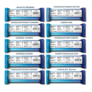 Pure Protein Bars Variety Pack | 10 flavors | High Protein Nutritious Snacks to Support Energy Low Sugar Gluten free. (Bundled for you by Mix it up)