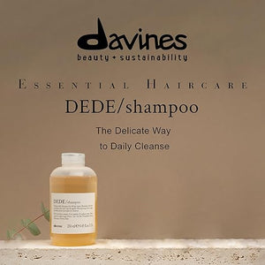 Davines DEDE Shampoo Delicate Daily Cleansing for All Hair Types Balance and Add Shine
