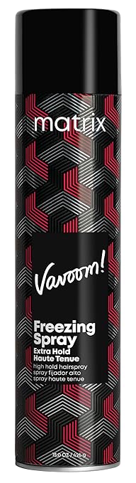 Matrix Vavoom Extra Hold Freezing Styling Spray For All Hair Types- Volumizing &amp Texturizing Hairspray With Extra Firm Hold Prevents Frizz &amp Protects Against Humidity