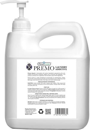 Bed Bug, Mite &amp; Lice Laundry Detergent Additive by Premo Guard ? 128 oz ? Child &amp; Pet Friendly ? Stain &amp; Odor Free ? Best Natural Non-Toxin Treatment