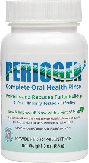 Periogen Complete Oral Health Rinse (Hint of Mint) - The Only Product in The World Clinically Proven to Reduce Dental Tartar Buidup
