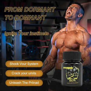 High Potency Smelling Salts for Athletes - Strong Ammonia Inhalants for Instant Energy &amp; Focus, Used in Powerlifting, Weightlifting, Football &amp; Hockey, Wake Up Sniffing Salts.
