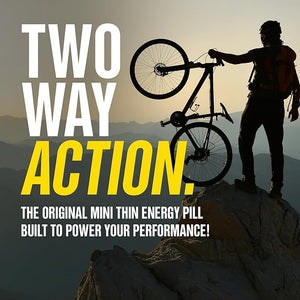 Mini Thin - Two-Way - Energy Capsules Formulated with Caffeine and Ephedrizine - 100 Capsules