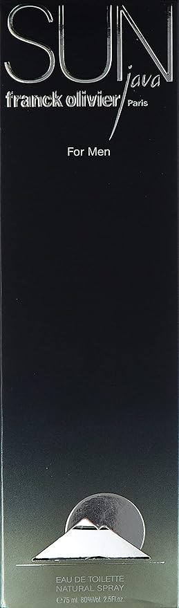 Frank Olivier Sun Java Eau de Toliette Spray for Men 2.5 Fluid Ounce