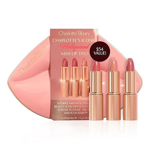 Charlotte Tilbury K.I.S.S.I.N.G Lipstick - Moisturizing &amp; Hydrating Lipstick with Light-Diffusing Pigments for a Luminous Finish &amp; Fuller-Looking Lips