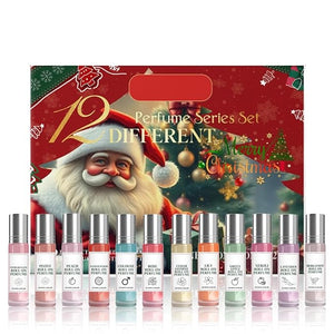 Perfume Gift Set for Women 12pc Floral Fragrance Sampler with Travel Size Perfumes Holiday Gift Box for Wife Mom Teen Girls Romantic Christmas Valentine's Day Presents for Her (12x10ml Floral)