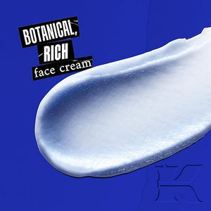 Kiehl's Midnight Recovery Omega Rich Botanical Night Cream Overnight Renewing Face Moisturizer Plumps &amp Replenishes Skin Barrier with Omega Oils &amp Fatty Acids Lavender Scent - 1.7 fl oz