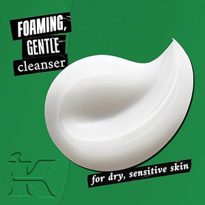 Kiehl's Cucumber Herbal Conditioning Cleanser Gentle Face Wash for Dry &amp Sensitive Skin Leaves Skin Feeling Fresh with Cucumber Extract &amp Glycerin Non-drying Formula All Skin Types - 5 fl