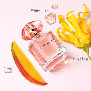 Armani Beauty- My Way Ylang - Eau de Parfum - Women's Perfume - Floral Fruity Fragrance - Mango Accord Coconut Water Accord Ylang and Vanilla Notes