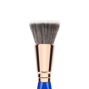 Bdellium Tools Professional Makeup Brush - Golden Triangle 957 Precision Kabuki - With All Vegan and Soft Synthetic Fibers For Versatile Application (Blue 1pc)