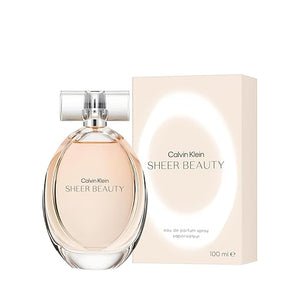Calvin Klein Sheer Beauty Eau de Toilette ? Floral Women's Perfume ? With Notes of Peach Bellini Accord Pink Lily Peony &amp Vanilla Blossom ? Long Lasting Fragrance